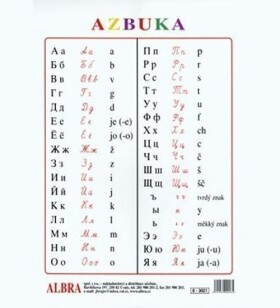 Azbuka - tabulka A4 lamino