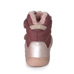 Dívčí zimní barefoot boty PRO-tex Protetika - NUT PINK - 21