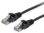 Equip černá / UTP patchkabel / cat. 6 / 0,25 m / 10 Gbit/s (625453)
