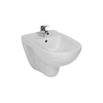 JIKA - Lyra plus Závěsný bidet, otvor pro baterii, bílá H8303810003021