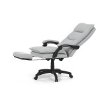 Kancelářské křeslo, synchronní mechanismus, stříbrná látka, KA-Y350 SIL