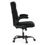 Kancelářské křeslo, houpací mechanismus, černá látka, KA-K3104 BK