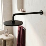 REA - Kulatá dešťová sprcha JS-021B Black REA-P0615