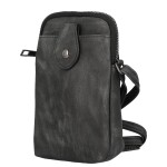 Menší dámská crossbody kapsa Lóra, černá