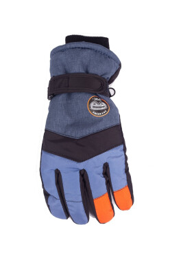 Lyžařské rukavice YOCLUB REN-0340C šedá 18 cm