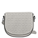Moderní dámská koženková crossbody kabelka Lydie, šedá