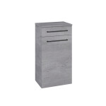 Dřevojas - Nízká skříňka DOS SNDZ 50 - D01 Beton / Úchytka T06 / D01 Beton / Pravé 156190HP