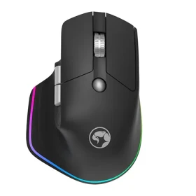Marvo G803 černá / Ergonomická bezdrátová myš / optická / 4000 DPI / 6 tlačítek / USB 2.4GHz / Bluetooth (G803 BK)