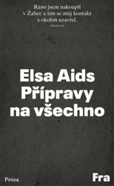Přípravy na všechno - Elsa Aids