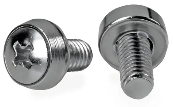 StarTech Montážní šrouby M6 / Šroub / Nerezová ocel / 100 ks (CABSCREWSM62)