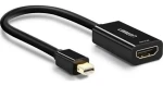 Ugreen 40360 černá / Adaptér / Mini DisplayPort - HDMI / 4K 30Hz / 0,25 m (UGR158BLK)