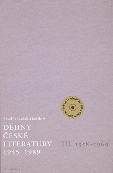 Dějiny české literatury Pavel Janoušek