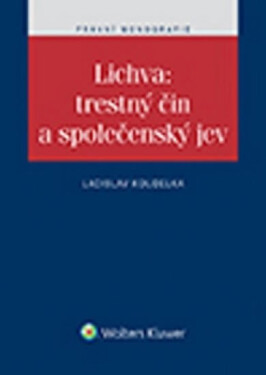 Lichva: trestný čin společenský jev