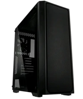 RAIJINTEK Ponos MS černá / E-ATX / 1x USB 3.0 + 2x USB 2.0 / 1x 120mm / bez zdroje / průhledná bočnice (0R20B00154)