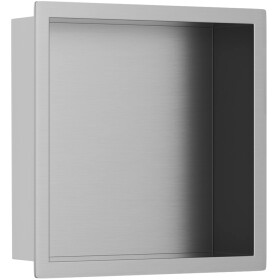 CERANO - Zápustná polička/nika s okrajem do obkladu - nerezová - 30x30x10 CER-8050BD80250
