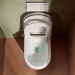 HANSGROHE - LavaPura Element S Elektronický bidet s keramikou, SoftClose, AquaHelix Flush, HygieneEffect, SmartClean, bílá 63021450