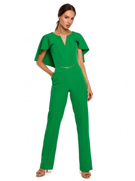M670 Kombinéza s volánky - zelená EU L