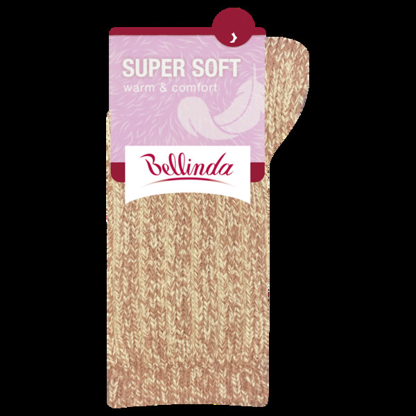 Dámské ponožky SUPER SOFT SOCKS - BELLINDA - růžová 35 - 38