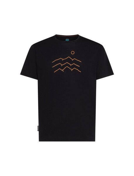 ICEBREAKER Mens Mer 125 Cool-Lite Sphere SS Tee Across, Black velikost: XXL