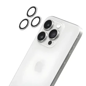 LAUT Prime Glass iPhone 16 Pro/16 Pro Max / Ochranné sklo na čočku fotoaparátu / tvrzené sklo 9H / instalační sada (L_IP24B_PGL_C)