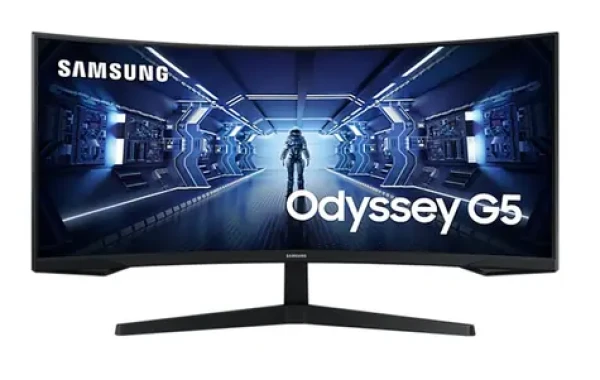 34" SAMSUNG Odyssey G55T černá / VA / 3440 x 1440 / 21:9 / 1ms / 2500:1 / 250cd / HDMI+DP (LC34G55TWWPXEN)
