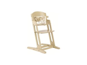 Jídelní židlička BabyDan Danchair - white whash