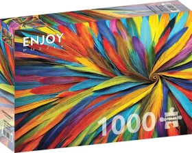 ENJOY Puzzle Barevné peří