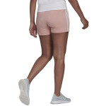 Dámské teplákové šortky W HD1809 růžovo-bílé - Adidas XL