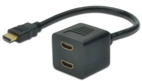 MicroConnect Y-splitter HDMI (M) - 2x HDMI (F) černá (MONJK8)