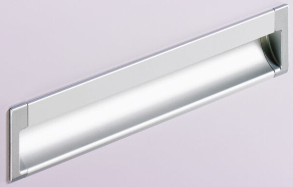 Hettich Nábytková úchytka narážecí Spira :: sada koncovek hliník