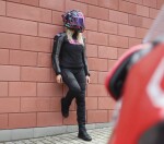 Dámská bunda Xrc Moos 2.0 Hlt leather blk/pink/grey - 54 / černá