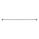 Spirella SLIM tyč na sprchový závěs 125 - 220 cm nerezová ocel / nastavitelná (7610583147097)