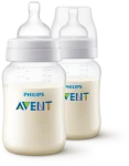 Philips AVENT SCY103/02 / Kojenecká láhev / Anti-colic / 260 ml / 1m+ / 2 ks