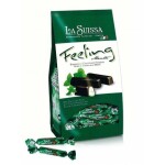 La Suissa Feeling Menta Hořká čokoláda s mátovou náplní 150g