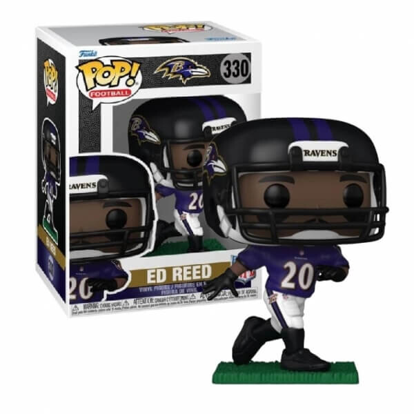 Rugbyová POP! figurka NFL #330 - Ed Reed (Ravens)