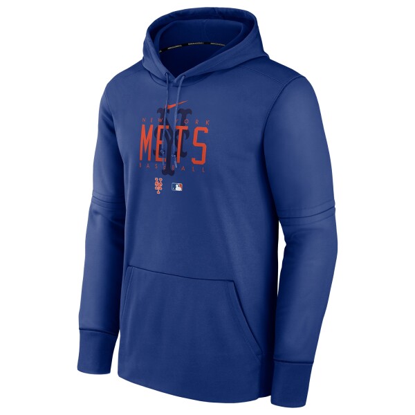 Nike Pánská mikina New York Mets MLB 2023 Authentic Pregame Therma Hoodie Velikost: S