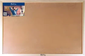 VICTORIA VISUAL Korková tabule s dřevěným rámem 60x90 cm / Korková tabule / 6 připínáčků (MC070014010)