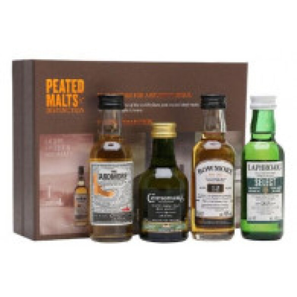 Peated Malts of Distinction 40% 4 x 0,05 l (set)