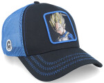 Unisex Kšiltovka Vegeta CL-DBZ-1-VE3 Černá s modrou vzor - Dragon Ball UNI černá s modrou