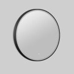 Zrcadlo se senzorem SAT Cool 80x80 cm černá SATZCO80CE SATZCO80CE