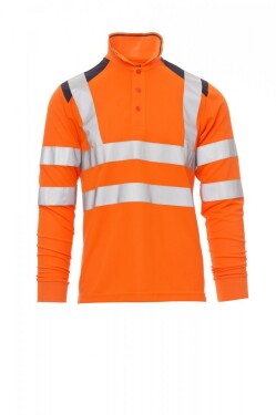 Pánská reflexní polokošile Payper GUARD+WINTER Barva: Oranžová Fluo/ N, Velikost: 5XL (0010770028020115XL)