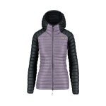 KARPOS Alagna Down W Jacket, Lavender/Woodl.Gray velikost: M