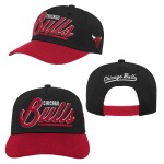 Outerstuff Dětská kšiltovka CHICAGO BULLS NBA Retro Script Precurve