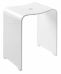 RIDDER - TRENDY koupelnová stolička 40x48x27,5cm, bílá mat A211101