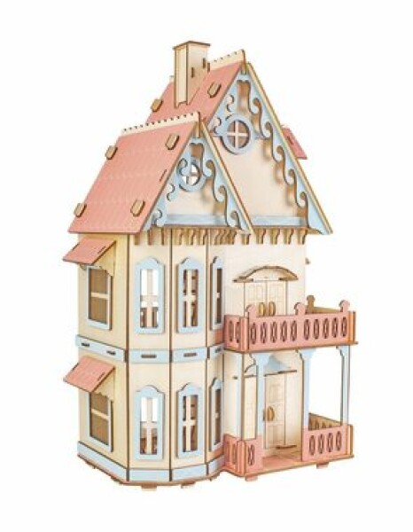 Woodcraft Dřevěné 3D puzzle Gotická vila