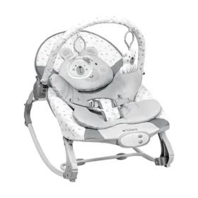 Tulano Cloe 35 Bear šedá / Houpací lehátko / od narození do 9 kg (TN-CLOE 35 BEAR)