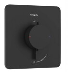 HANSGROHE - Ecostat Comfort Q Termostatická baterie pod omítku, matná černá 33712670