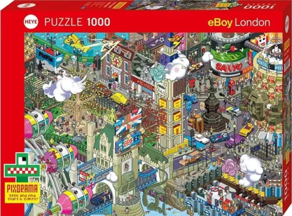 HEYE Puzzle Pixorama: Londýnské pátrání