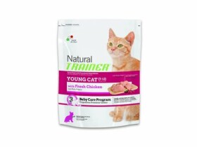 Trainer Natural Cat Young kuřecí 1.5kg / Granule pro kočky / pro mladé kočky (7-12 měsíců) (8059149029603)