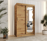 Šatní skříň Abi Spoti Rozměry: 250 cm, Barva korpusu + barva dveří: Kašmír + Kašmír